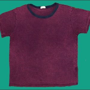 Brandy Melville : John Galt Striped T-Shirt